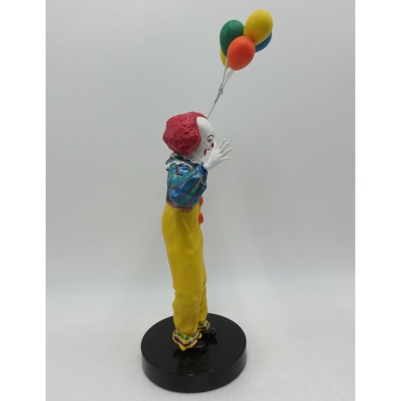 IT Pennywise Talking CLOWN 2018 Figurine With Multicoloured Balloons 14" Tall - Picture 9 of 14